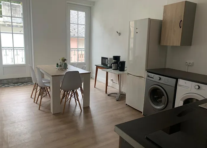 Appartement Lumineuse Avec Balcon - Cuisine Partagee & Salle De Bain Privative Lourdes